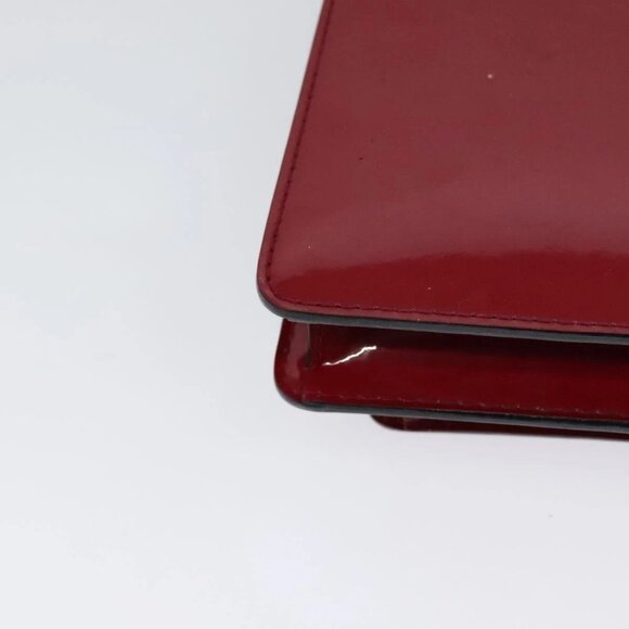 LOUIS VUITTON Vernis Monceau BB Hand Bag 2way Rose Andian M91579 LV Auth 127225 - Picture 5 of 16